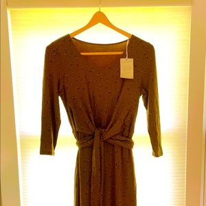 Garnet Hill never worn tencel maxi dress